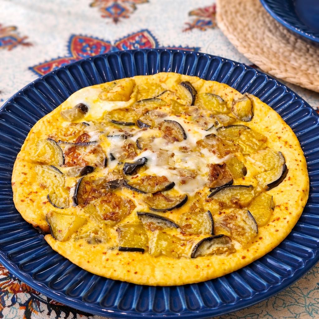Eggplant Omelette 
