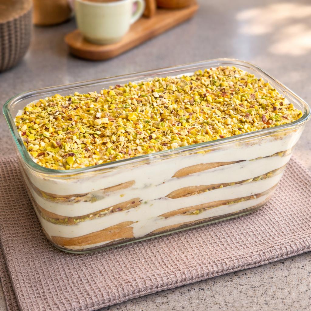 Pistachio Tiramisu