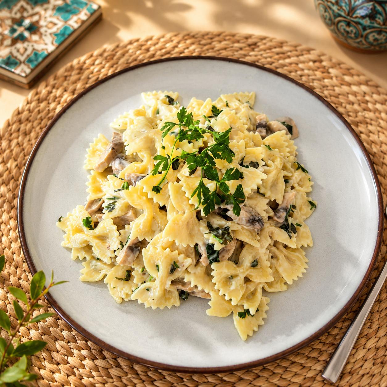 Creamy Mushroom Pasta