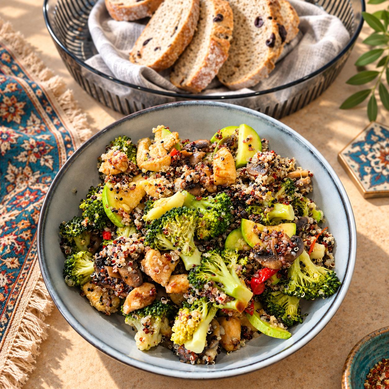 Chicken, Vegetable & Quinoa Bowl