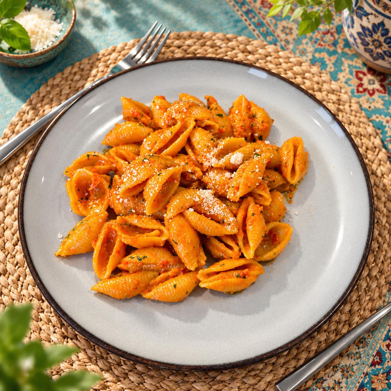 Pasta with Tomato Sauce 